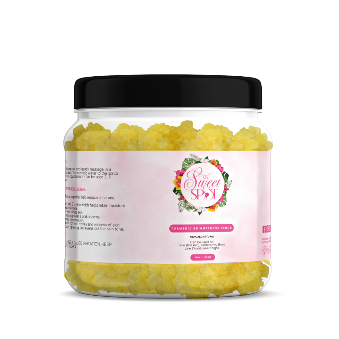 Turmeric Brightening Scrub | Radiant & Glowing Skin Turmeric Brightening Scrub | Radiant & Glowing Skin