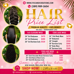13X6 Transparent FRONTAL WIGS