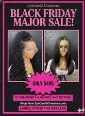 30” Preorder 5x5 HD Wigs