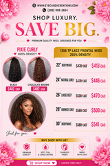 13X6 Transparent FRONTAL WIGS